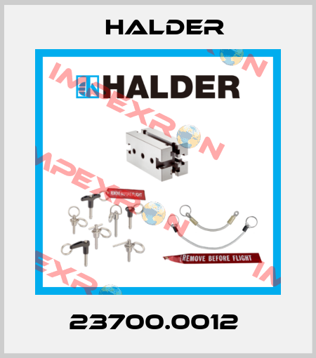 23700.0012  Halder