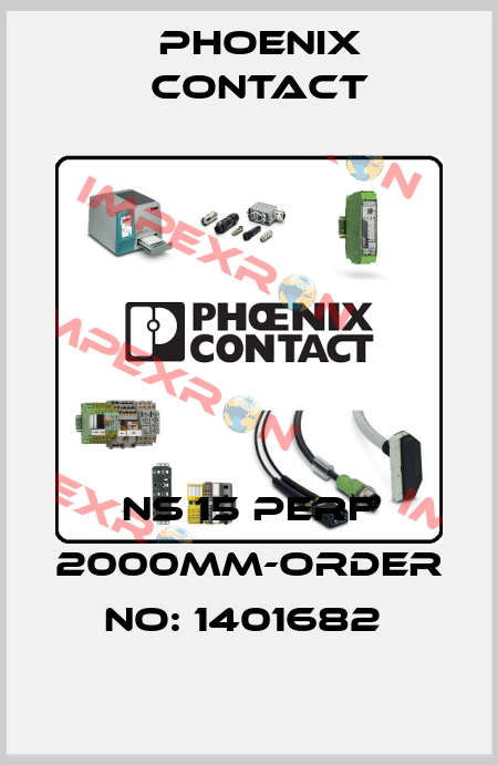 NS 15 PERF 2000MM-ORDER NO: 1401682  Phoenix Contact