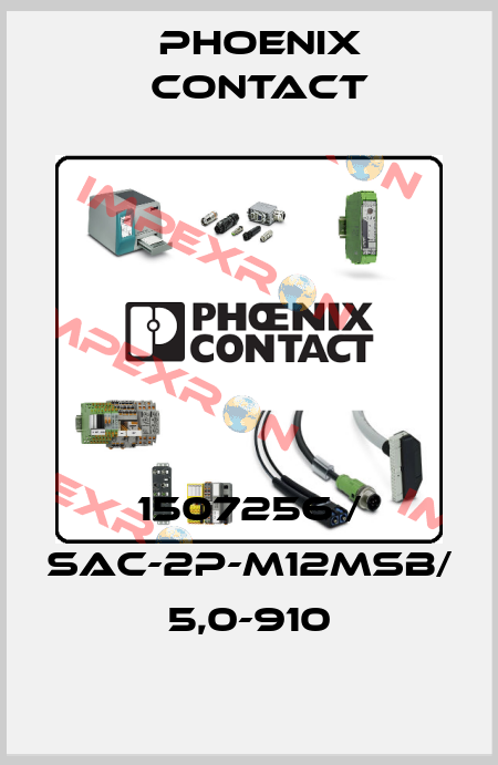 1507256 / SAC-2P-M12MSB/ 5,0-910 Phoenix Contact