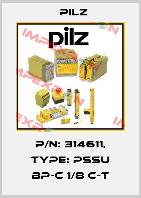 p/n: 314611, Type: PSSu BP-C 1/8 C-T Pilz