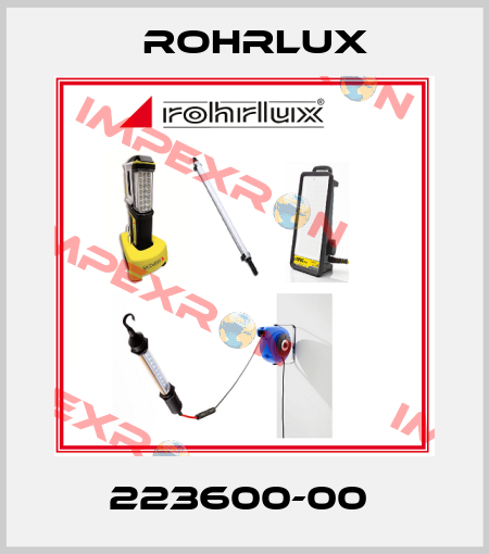 223600-00  Rohrlux