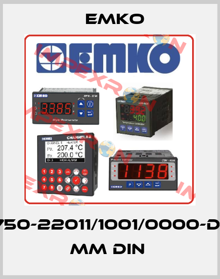 ESM-7750-22011/1001/0000-D:72x72 mm DIN  EMKO