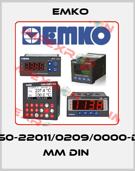 ESM-7750-22011/0209/0000-D:72x72 mm DIN  EMKO