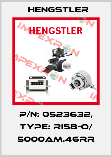 p/n: 0523632, Type: RI58-O/ 5000AM.46RR Hengstler