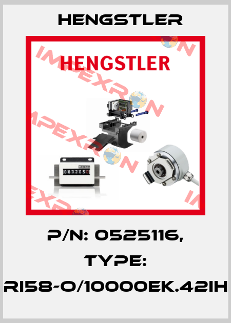 p/n: 0525116, Type: RI58-O/10000EK.42IH Hengstler