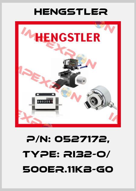 p/n: 0527172, Type: RI32-O/  500ER.11KB-G0 Hengstler