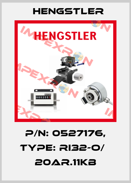 p/n: 0527176, Type: RI32-O/   20AR.11KB Hengstler