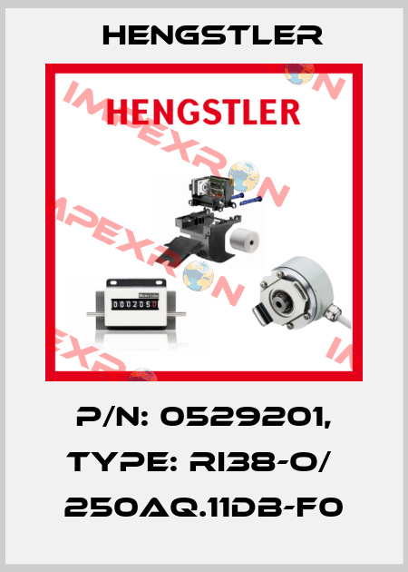 p/n: 0529201, Type: RI38-O/  250AQ.11DB-F0 Hengstler