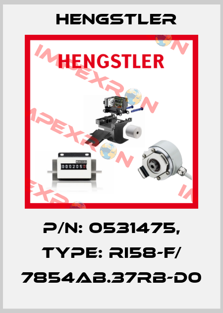 p/n: 0531475, Type: RI58-F/ 7854AB.37RB-D0 Hengstler