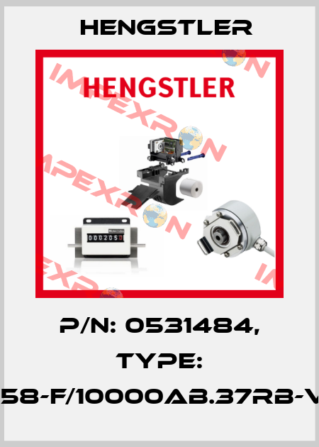 p/n: 0531484, Type: RI58-F/10000AB.37RB-V0 Hengstler