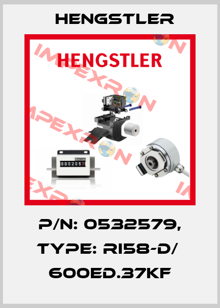 p/n: 0532579, Type: RI58-D/  600ED.37KF Hengstler