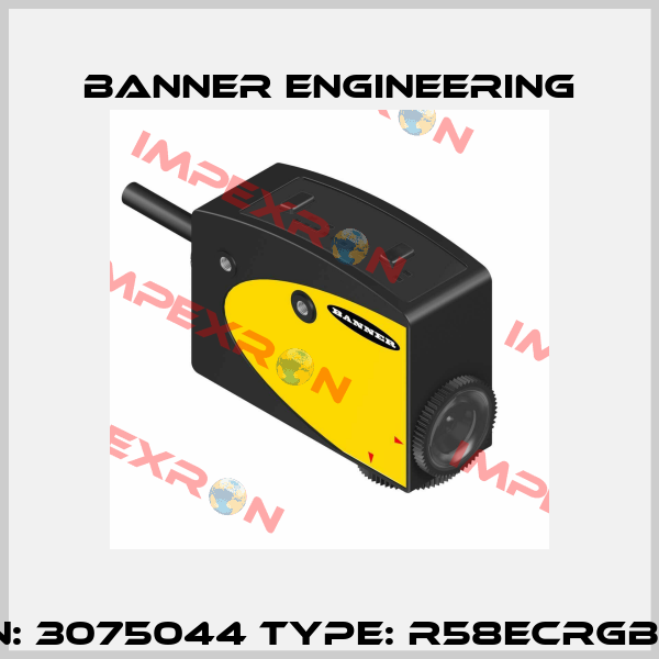 P/N: 3075044 Type: R58ECRGB2Q Banner Engineering