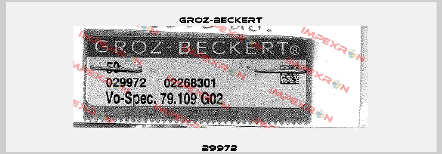 29972  Groz-Beckert