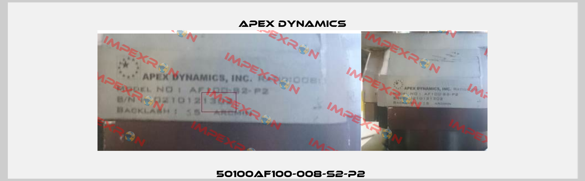 50100AF100-008-S2-P2  Apex Dynamics