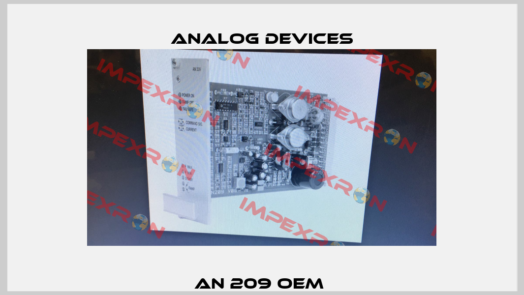 AN 209 OEM  Analog Devices