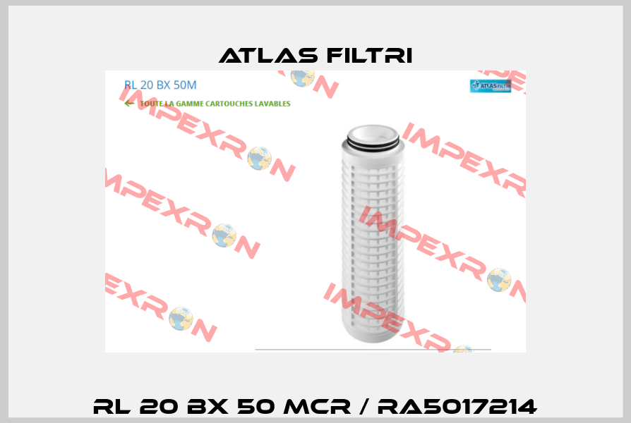 RL 20 BX 50 mcr / RA5017214 Atlas Filtri