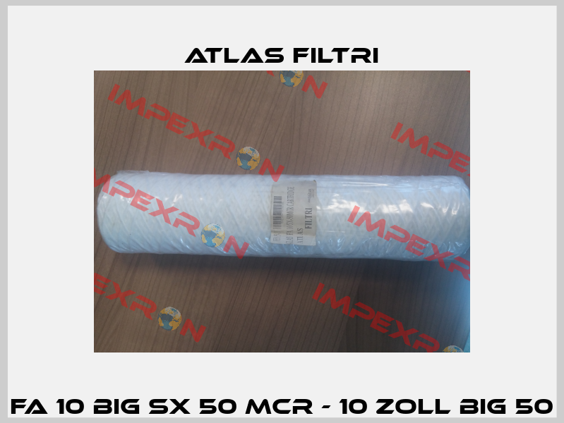 FA 10 BIG SX 50 MCR - 10 ZOLL BIG 50 Atlas Filtri