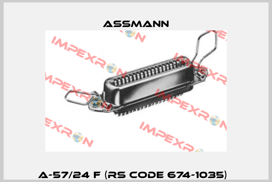 A-57/24 F (RS code 674-1035)   Assmann