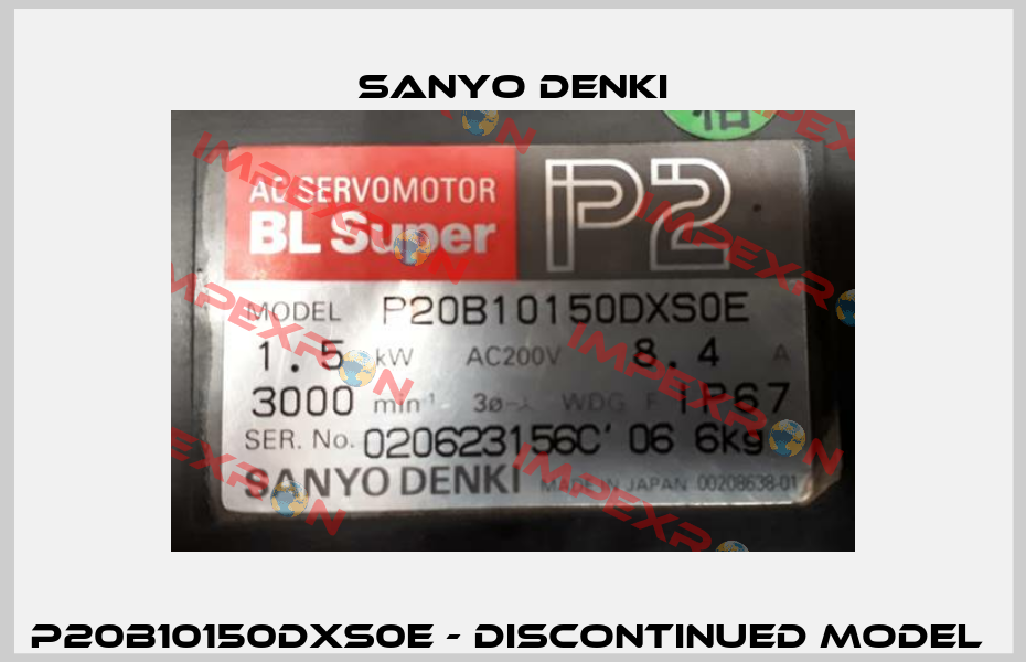 P20B10150DXS0E - discontinued model  Sanyo Denki