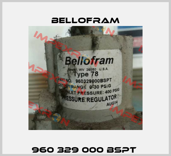 960 329 000 BSPT  Bellofram