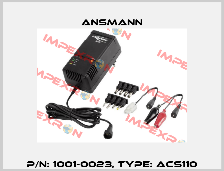 P/N: 1001-0023, Type: ACS110 Ansmann