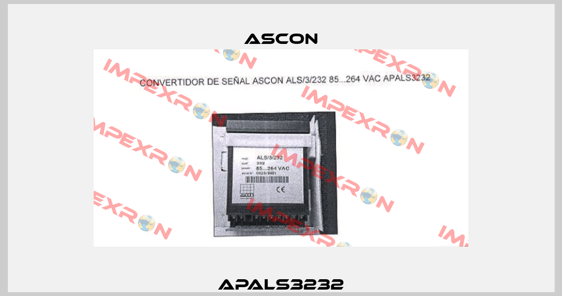 APALS3232 Ascon