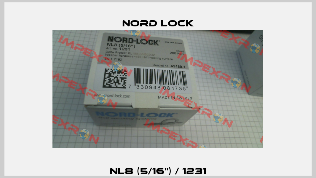 NL8 (5/16") / 1231 Nord Lock