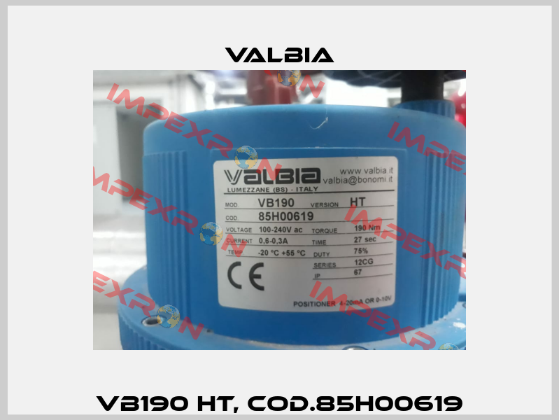 VB190 HT, cod.85H00619 Valbia