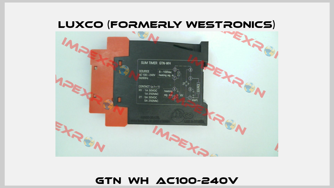 GTN  WH  AC100-240V Luxco (formerly Westronics)