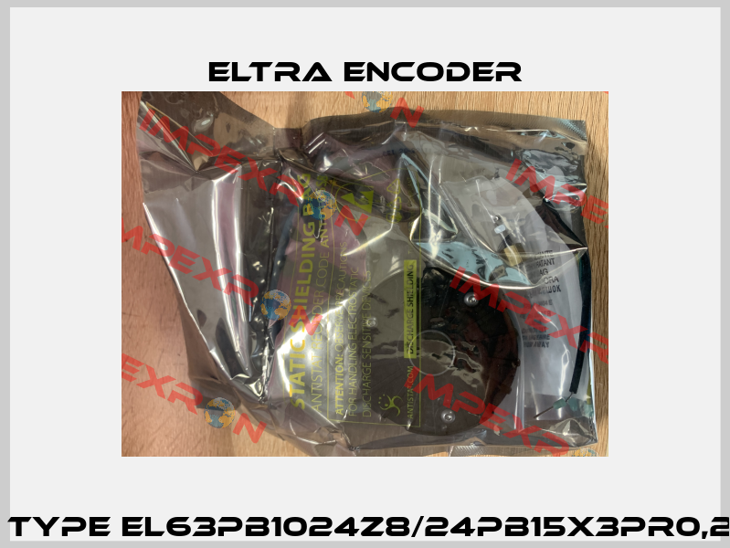 P/n 11369  Type EL63PB1024Z8/24PB15x3PR0,2.482+999 Eltra Encoder