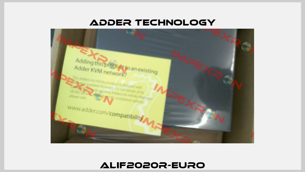 ALIF2020R-EURO Adder Technology