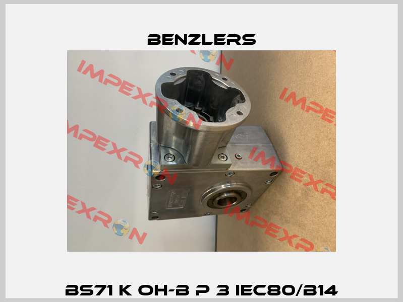 BS71 K OH-B P 3 IEC80/B14 Benzlers