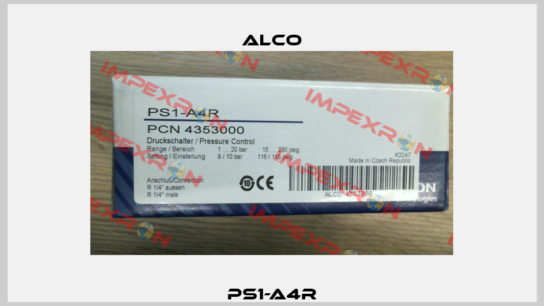 PS1-A4R Alco