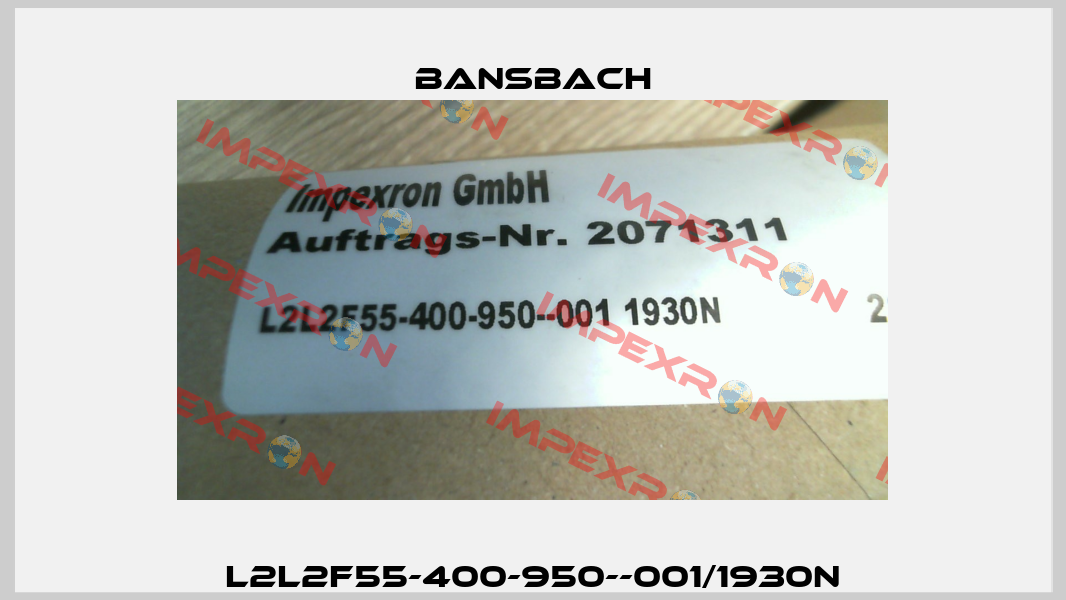 L2L2F55-400-950--001/1930N Bansbach