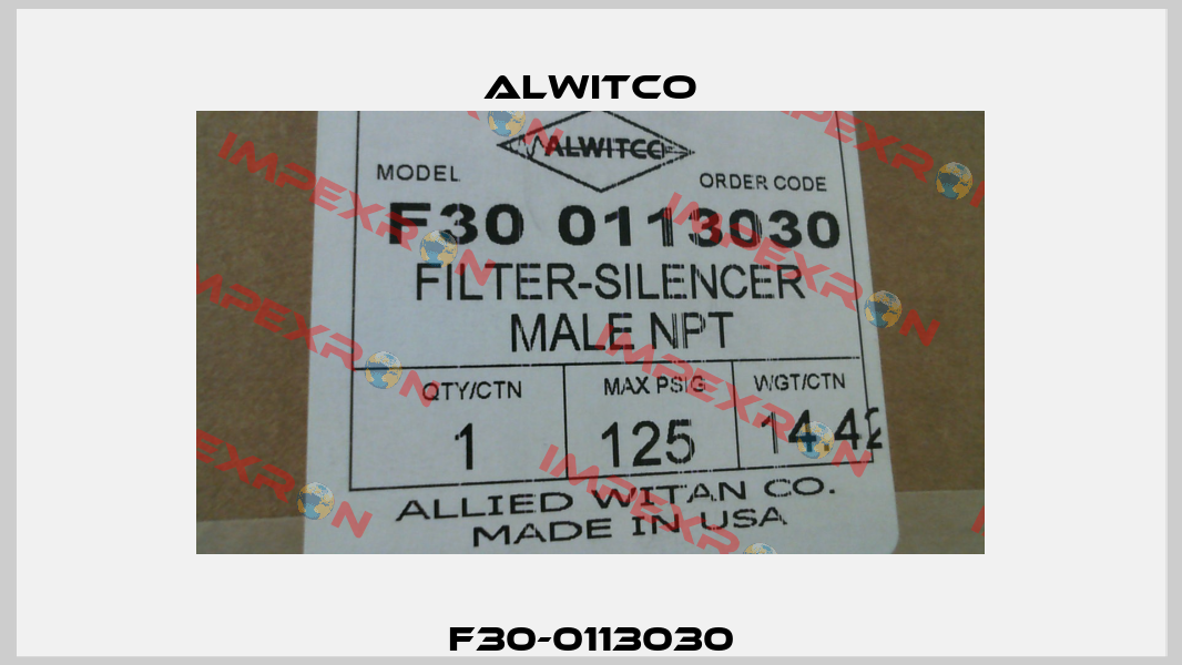 F30-0113030 Alwitco