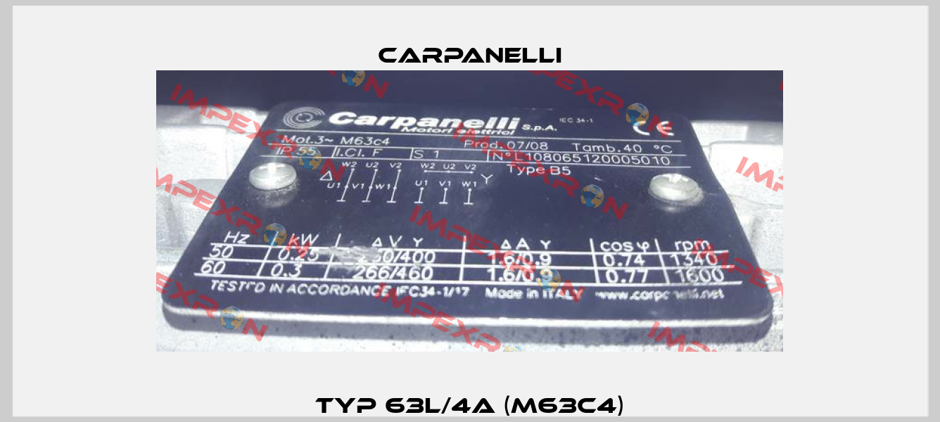 Typ 63L/4A (M63c4) Carpanelli