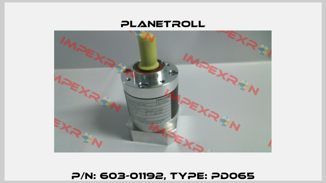 P/N: 603-01192, Type: PD065 Planetroll