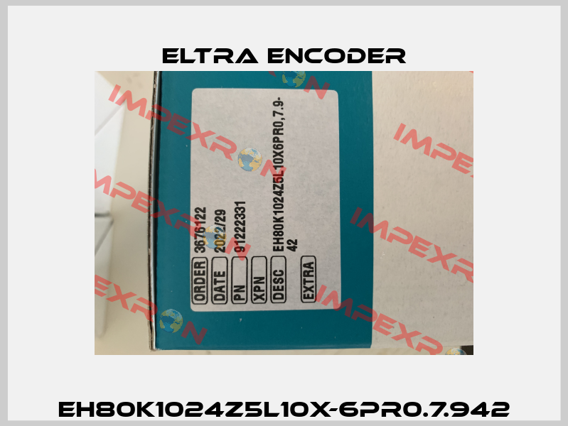 EH80K1024Z5L10X-6PR0.7.942 Eltra Encoder