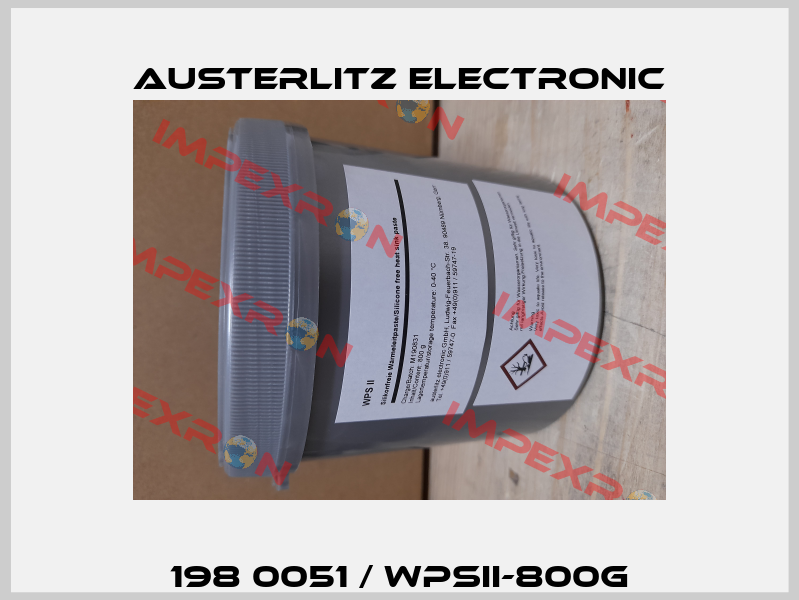 198 0051 / WPSII-800g Austerlitz Electronic