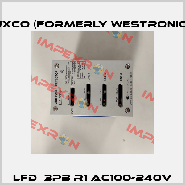 LFD  3PB R1 AC100-240V Luxco (formerly Westronics)