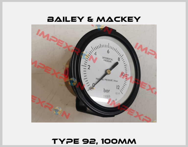 Type 92, 100mm Bailey & Mackey
