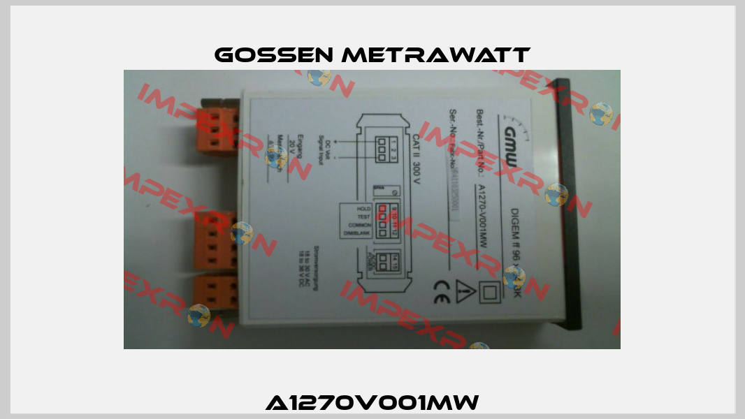 A1270V001MW Gossen Metrawatt